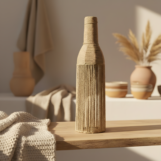 Straw Vase